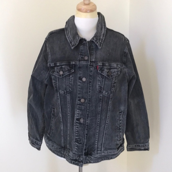 NWT! LEVI'S Size 2X denim button down jacket - Picture 1 of 8